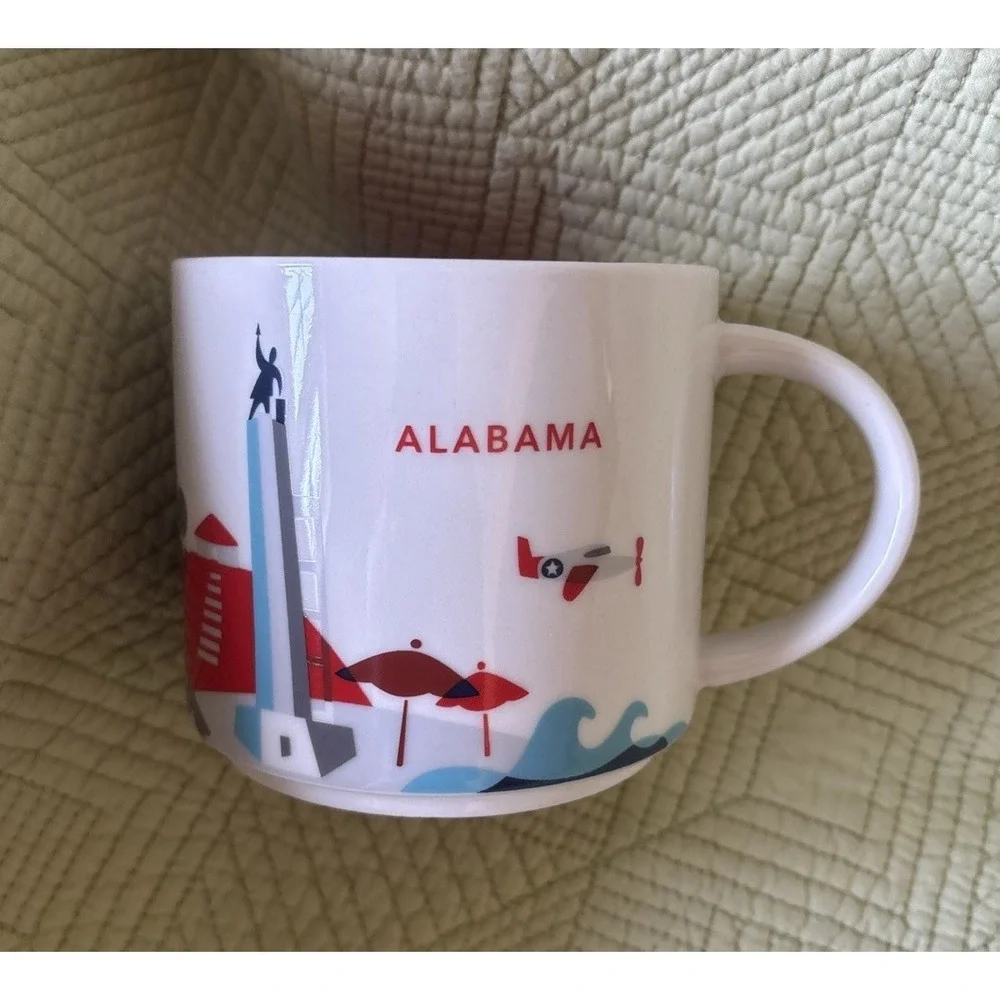 Starbucks Alabama You Are Here Collection 14 oz City Mug Space